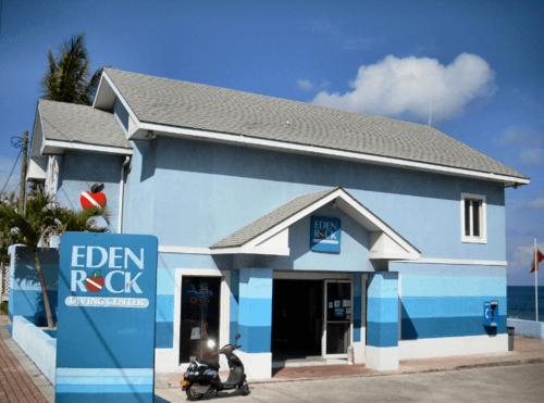eden rock location with map