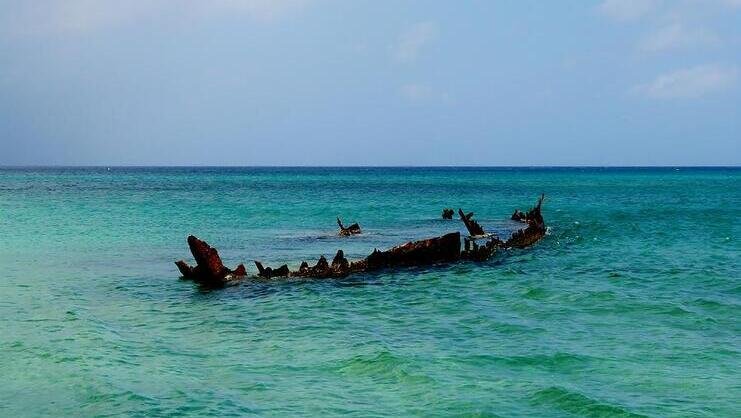 picture of wreck of the gamma