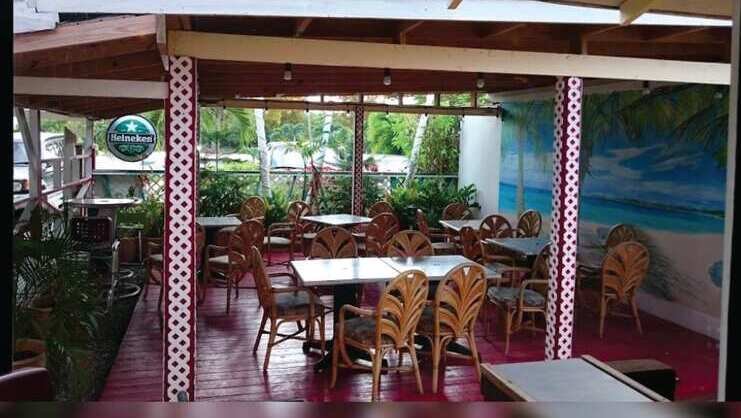 picture of chairs and tables at liberty's restaurant