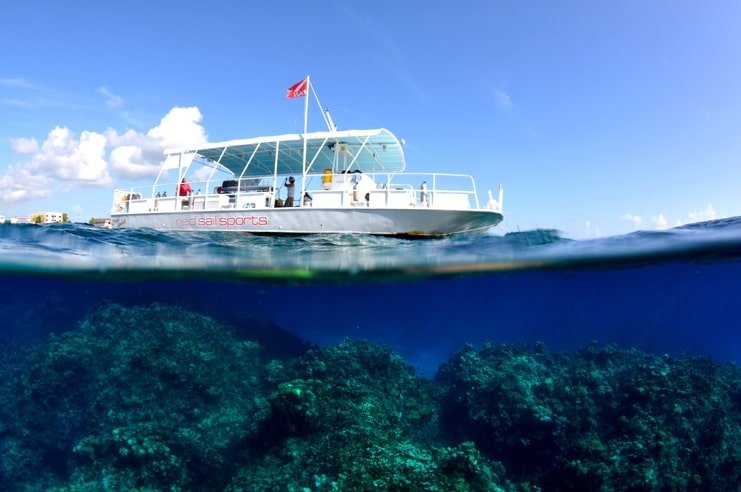 picture of boat in water