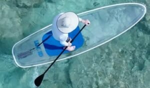 image of a man on a paddle board